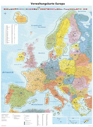 übersichtskarte europa - Übersichtskarte,
