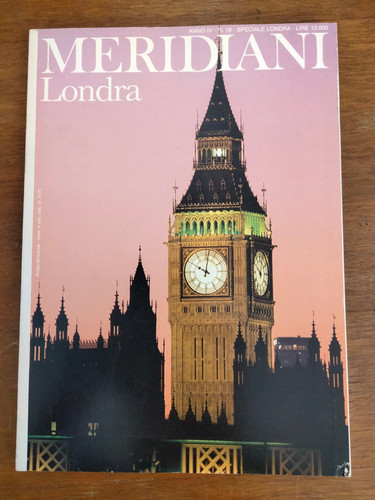Rivista meridiani londra - "londra,