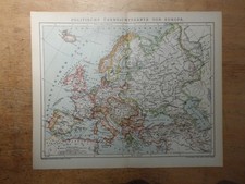 Orig.(1908) Litografia Mappa