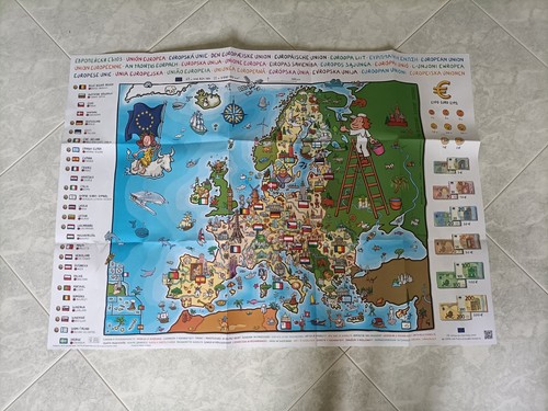 Mappa cartina unione - /, europea