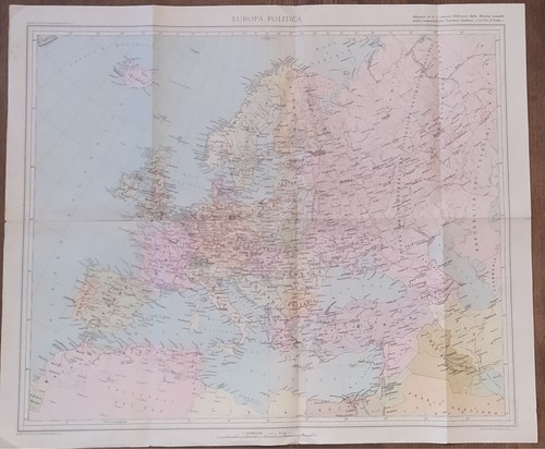 Cartina map europa politica - map,