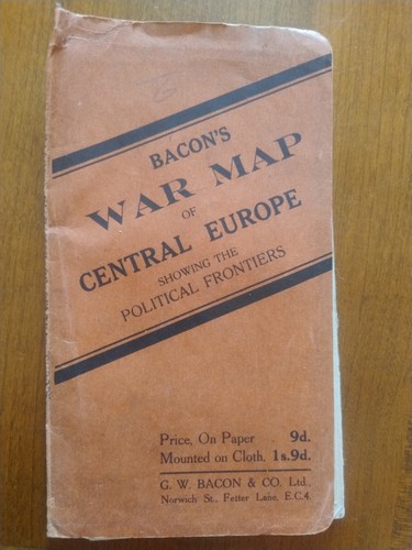 Mappa della guerra bacon - guerra,
