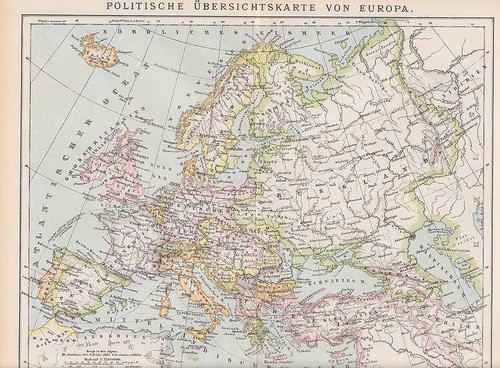 Europa panoramica politica - panoramica,
