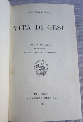 Libro vita gesù con - vita, di