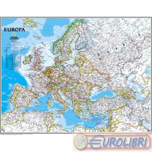 Cartine europa 99x132 murale - 99x132,